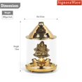 thumbnail image 2 of Signoraware Laxmi Diya Pooja Mediano Regular | Pooja y Aarti Diarios | Atrae Riqueza, Paz y Armonía | Imprescindible durante Diwali, Lakshmi Puja o Navratri | Regalo para Ocasiones Auspiciosas, 2 of 2