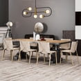 thumbnail image 2 of Z Lite 621-5L-MB-PN 44 in. Neutra 5 Light Matte Black & Polished Nickel Ceiling Light, 2 of 4