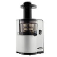 thumbnail image 1 of Omega Cold Press Masticating Vegetable and Fruit Extractor, Vertical Low-Speed Juicer, in Silver (VSJ843QS), 1 of 11