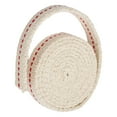 thumbnail image 5 of Lamp Wick Lantern Wicks - 3 Ft 0.98 Inch Flat Cotton Oil Lamp Wick Replacement Oil Lanterns Wick with Stitch for Oil Lamps, Kerosene Lanterns and Candle Burners, 5 of 10