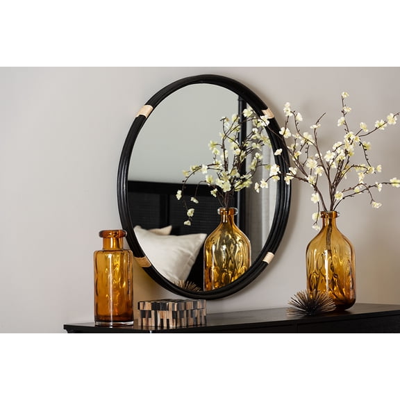 Fenicia Natural Rattan Mirror