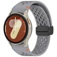 thumbnail image 2 of BotaniNest 22MM FE Silicone Sports Watch Band With Fold Over Clasp Breathable Hole Design, 2 of 5