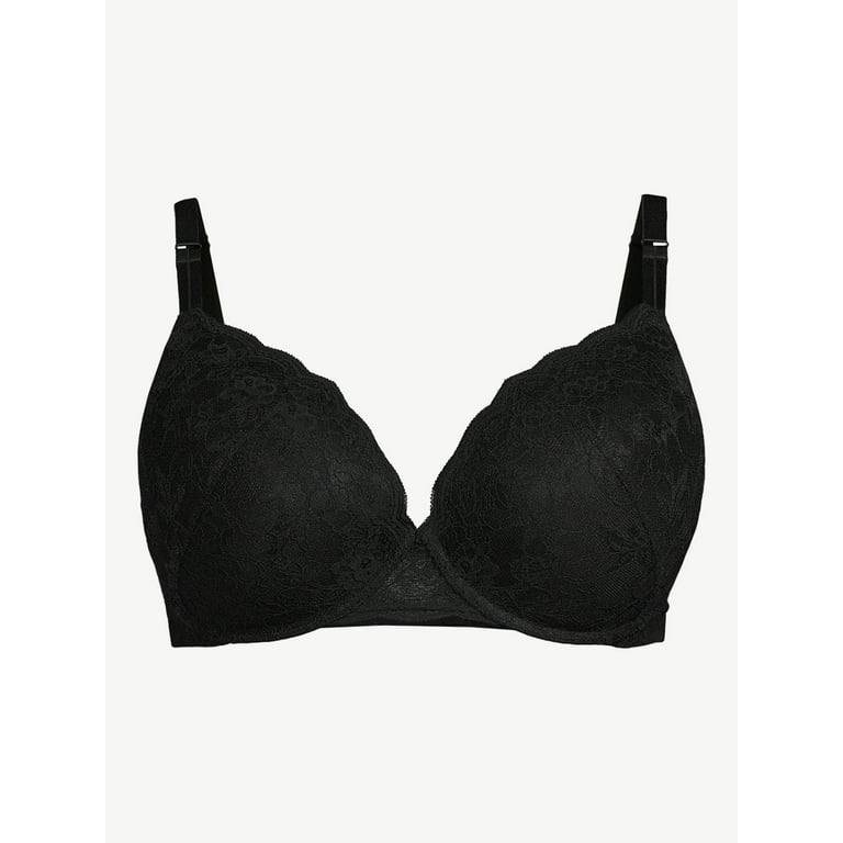TOMAS MARSHAL Push Up Bras for Women - Everyday Padded Underwire Deep  Plunging Balconette Bra 38C Black: Buy Online at Best Price in UAE 