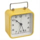 thumbnail image 1 of Reloj Despertador Cuadrado de Metal Pequeño, Reloj Silencioso de Escritorio para Estudiantes, Reloj de Cuarzo Luminoso para Dormir, Reloj Amarillo, 1 of 9