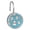 Multicolor 5, variant on 12pcs Decorative Shower Curtain Hooks, Rust Resistant Shower Rings for Bathroom Living Room,Rustproof Stainless Steel Rings for Shower Curtain and Liner Rods,Dark Blue Turtle