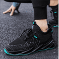 thumbnail image 4 of Zapatillas de running casual para exteriores ligeras Four Seasons Azul para hombre, 4 of 6