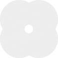thumbnail image 4 of 26"OD x 4"ID x 10 1/4"C x 1"P Charlotte Architectural Grade PVC Contemporary Ceiling Medallion, 4 of 11