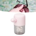 thumbnail image 4 of Portable Contact Lens Cleaner Case Manual Cleaning ABS Material with Clockwise and Anticlockwise Rotation, Easy To Carry Storage Box for Tear Protein Removal, 4 of 7
