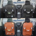 thumbnail image 5 of Pu Leather Car Seat Back Organizer Backseat Caja de almacenamiento de café Carevas Bolsa de almacenamiento de asiento, 5 of 5