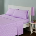 thumbnail image 4 of Home Essence Teen Polka Dot 180 Thread Count Cotton Sheet Set, 4 of 5