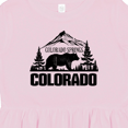 thumbnail image 4 of Inktastic Colorado Springs Colorado Girls Toddler Dress, 4 of 5