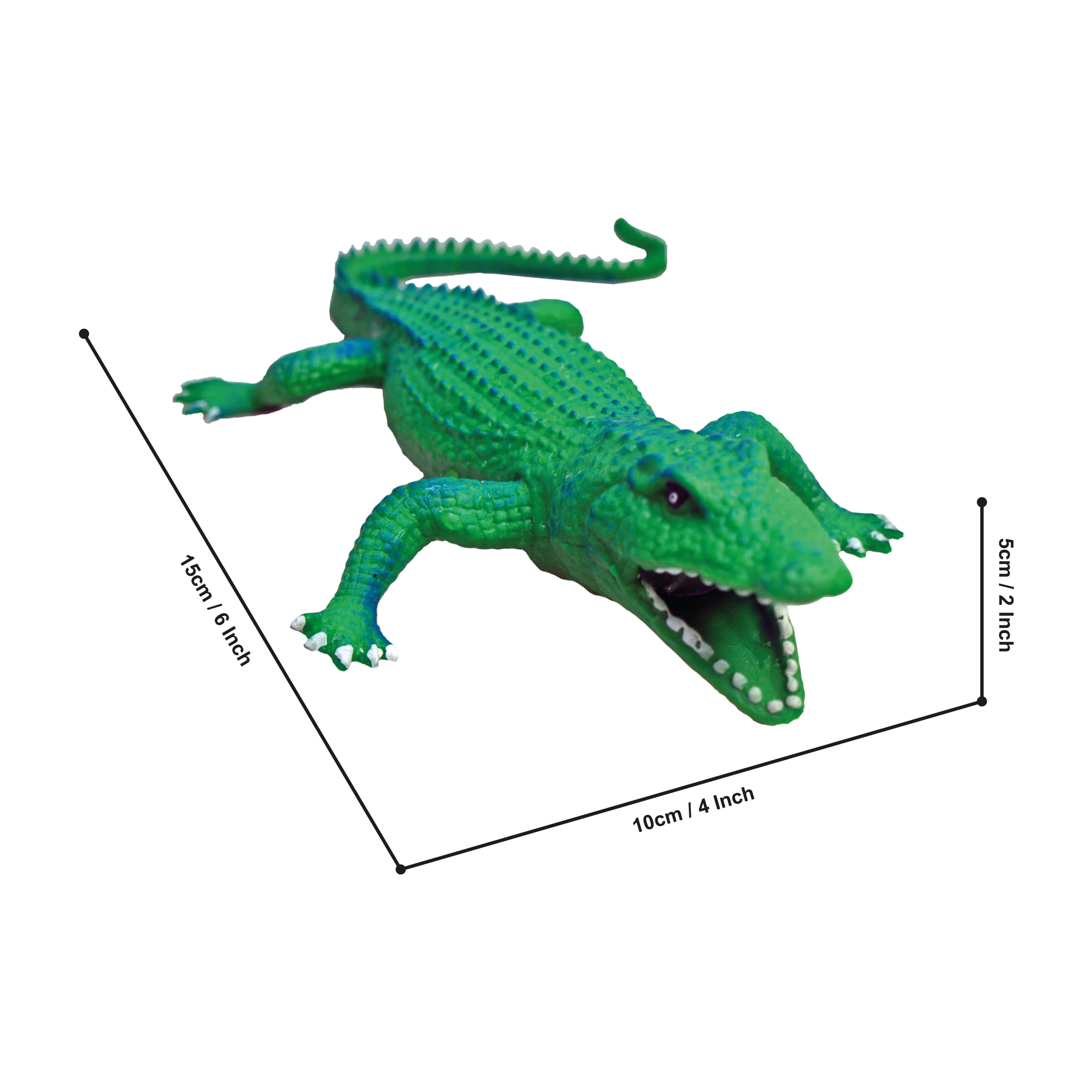 Rep Pals Crocodile Stretchy Toy from Deluxebase. Super stretchy