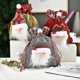 thumbnail image 4 of Navidad 3d sueco Santa Candy Bolsas Decoraciones navideñas Regalos de Año Nuevo 3 piezas-rojo, 4 of 4