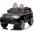 thumbnail image 1 of 12V Licensed Toyota Land Cruiser Ride-On Car with Remote Control, 3 Speeds & LED Lights, 1 of 7