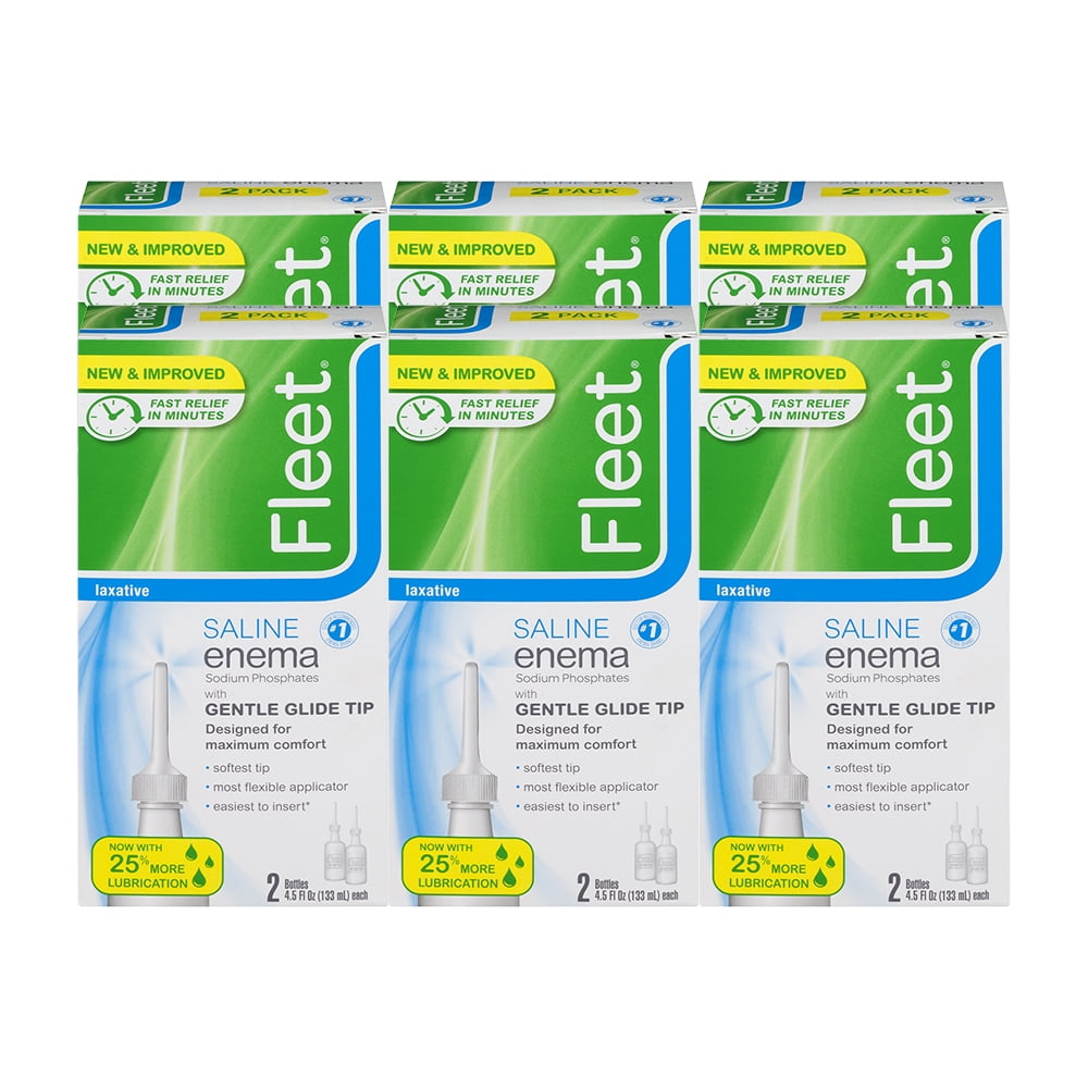 Fleet Extra Cleansing &amp; Relief Enema 7.80 oz (6 Pack) - Walmart.com ...