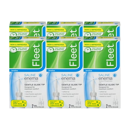 Fleet Extra Cleansing & Relief Enema 7.80 oz (6 Pack)