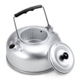 thumbnail image 3 of Portable Outdoor Camping Cookware Set Lightweight Anodized Aluminum Cookset Cooking Pot Pan Tea Kettle Set with Handle, 3 of 7