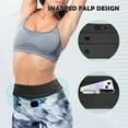 thumbnail image 6 of Luxmo Slim Running Belt Running Fanny Pack for Women and Men, Runner Pocket Pouch for Running Walking Cycling Camping Gym, 6 of 9