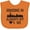 Orange, variant on Inktastic Albany New York Skyline Someone Loves Me Boys or Girls Baby Bib