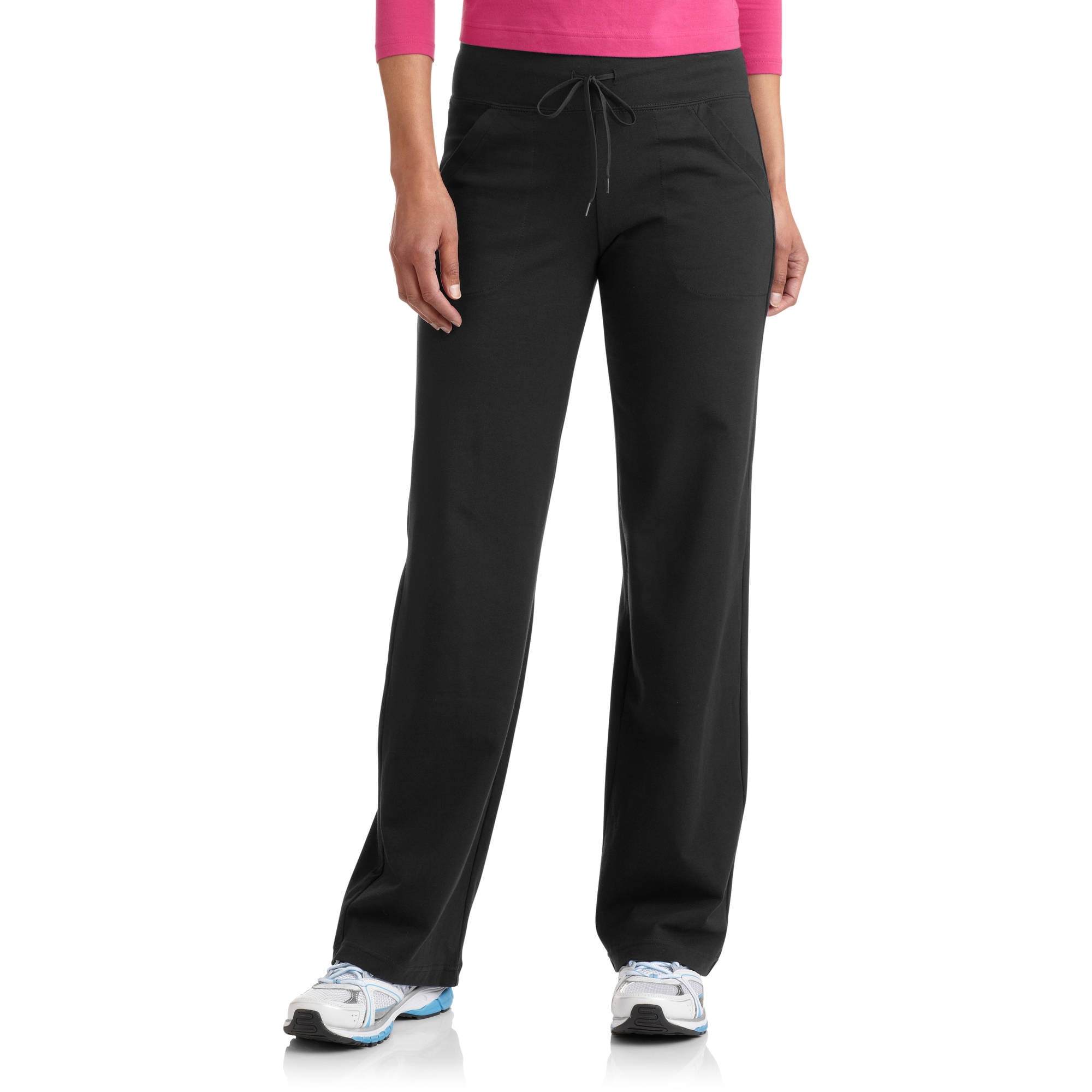 Danskin Now Women's Dri-More Core Athleisure Relaxed Fit Yoga Pants ...