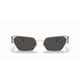 thumbnail image 2 of Miu Miu SMU 53WS Pale Gold/Dark Grey (ZVN5S0) Sunglasses, 2 of 3