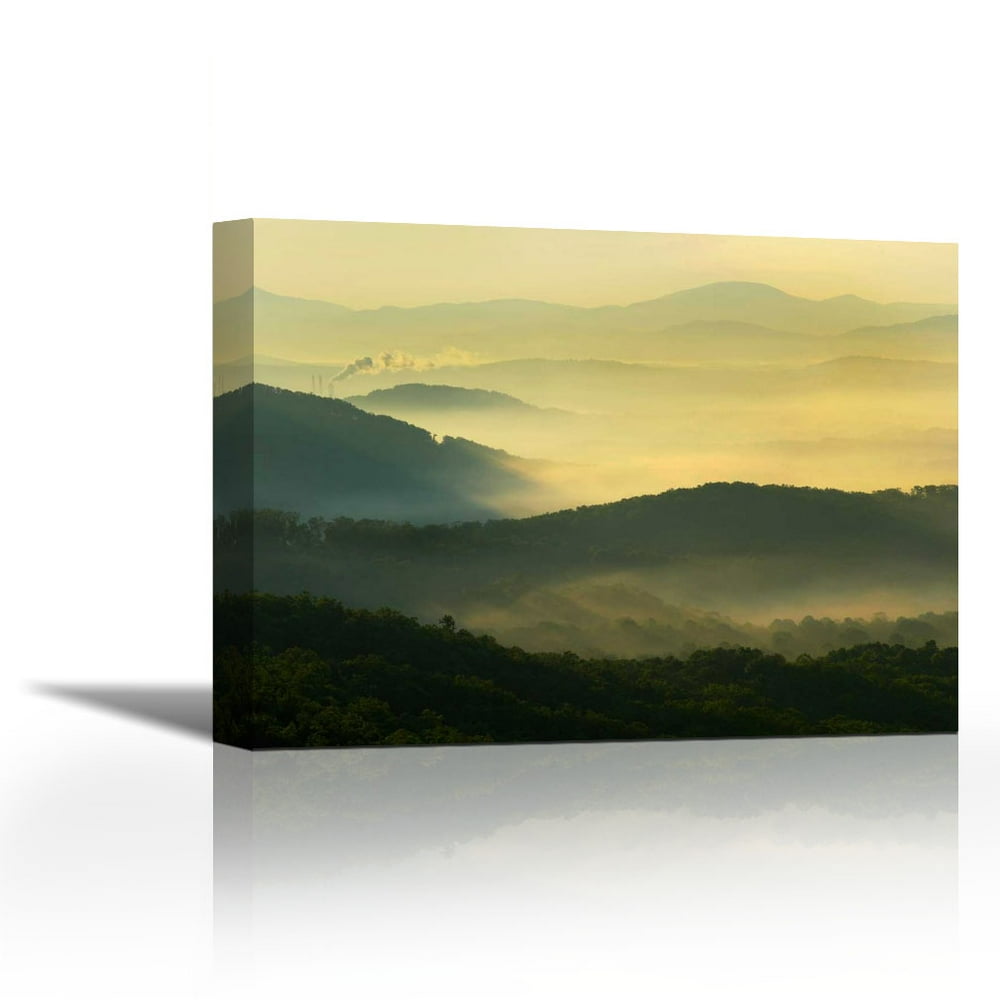 Appalachian Mountains from Doughton Park, Blue Ridge Parkway, North