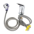 thumbnail image 2 of Cuenco de Champú de Belleza Duradero de Grifo de Agua Fría Y Caliente con Manguera de Rociado Incluida Lavabo de Champú con Almohada de Silicona Yuyangstore champú bowl grifo, 2 of 8