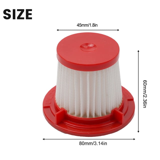 MYG Dust Dirt Bin Filter For VC333 Small Large Suction Handheld Vacuum Cleaner