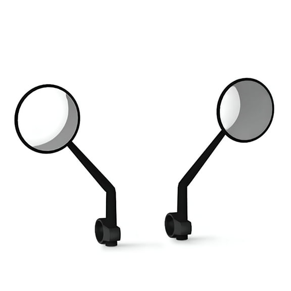 MELIVO 2 PCS Rearview Mirrors for Electric Scooter