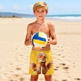 thumbnail image 5 of Birthday Party Shorts for Kids, Solid Color or Cute Print, Breathable Polyester Swim Trunks with Pockets, Toddler to 14 Years, 5 of 9
