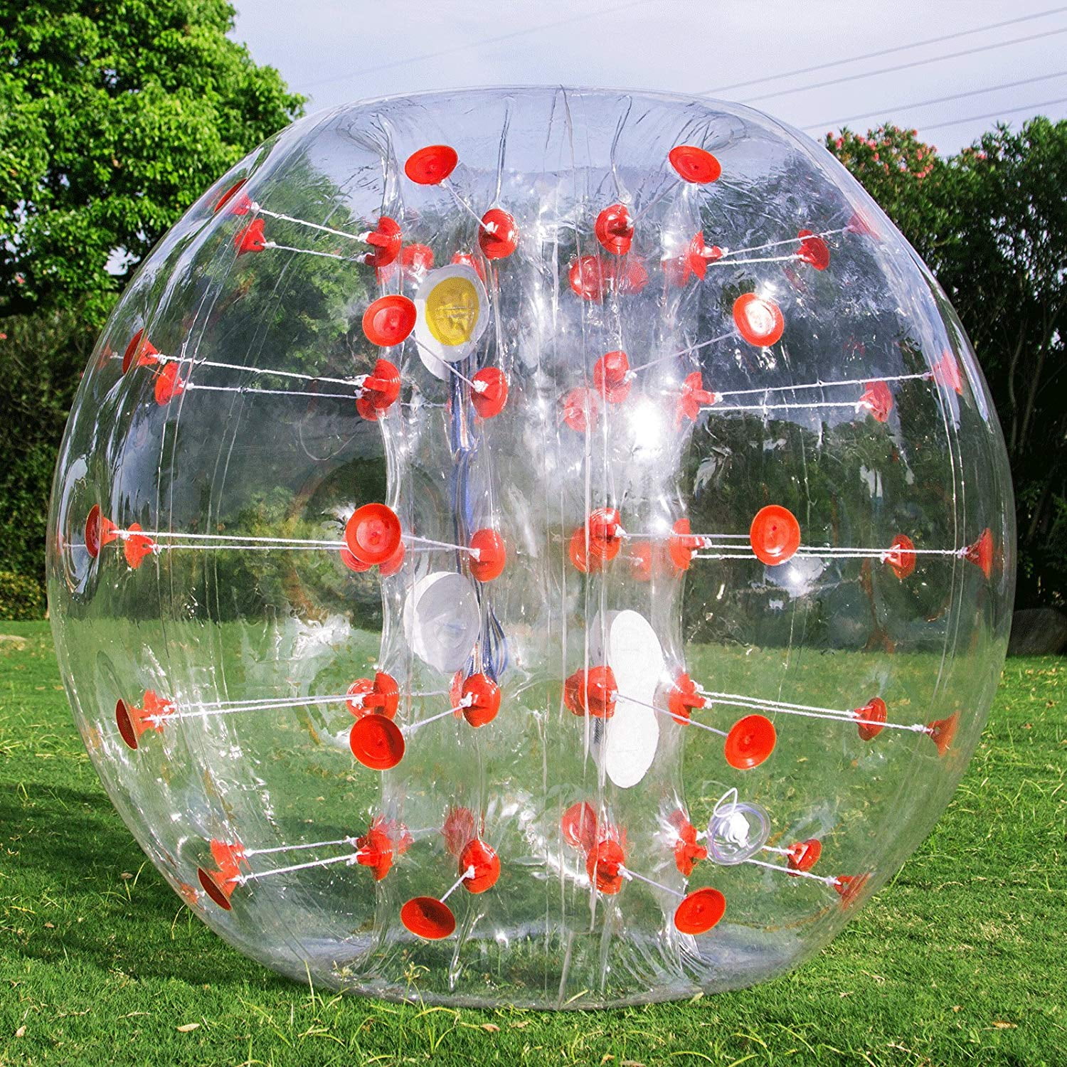 VEVOR 1.2M/4ft Inflatable Bumper Ball Bubble Soccer Ball Blow Up Toy
