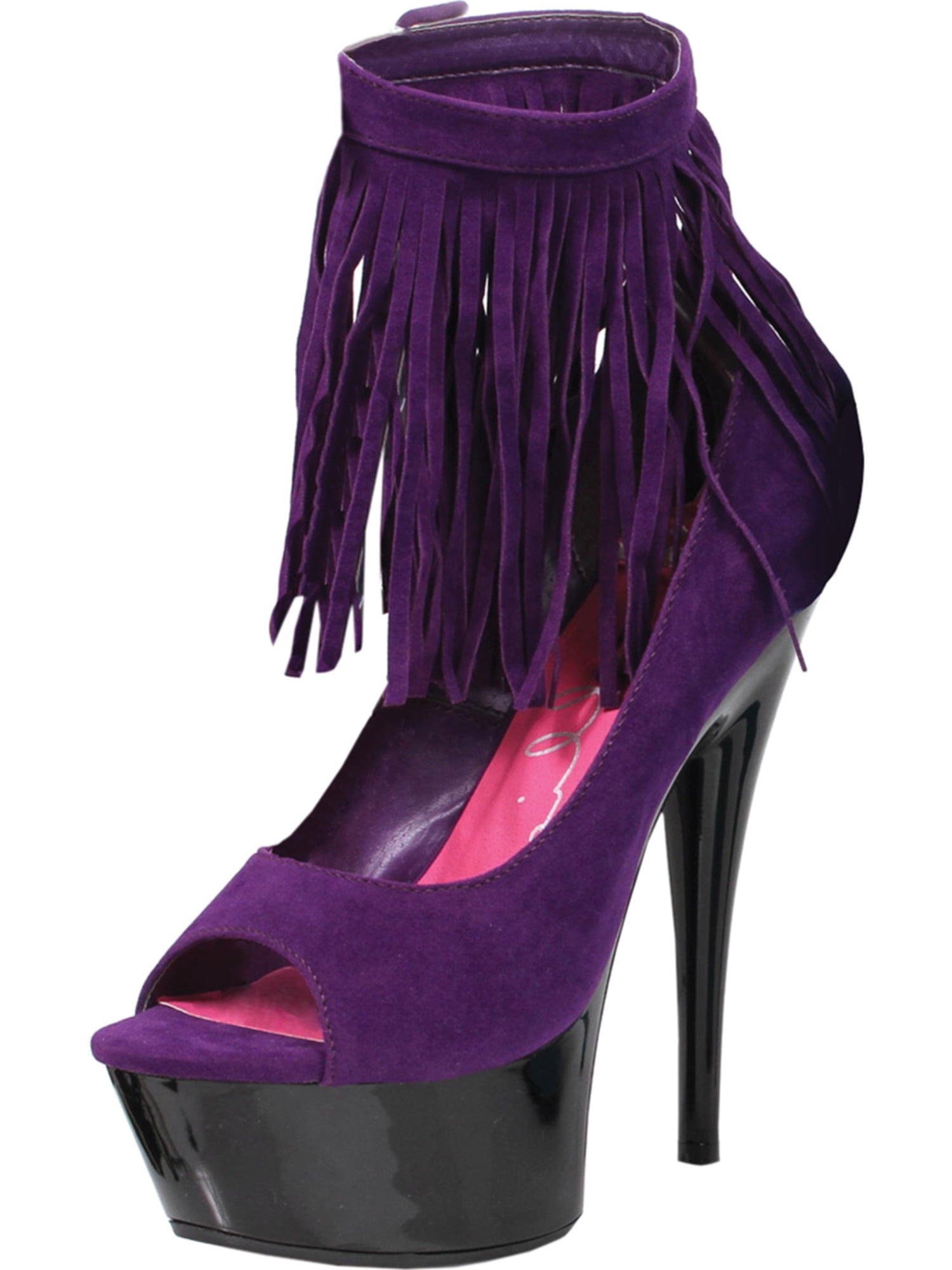 purple heels women's shoes