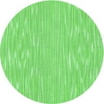 thumbnail image 1 of Ahgly Company Machine Washable Indoor Round Transitional Emerald Green Area Rugs, 7' Round, 1 of 7
