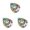 Sky Blue 3Packs, variant on Turquoise Six Character Mantra Nine Eyed Dzi Bead Ring Tibetan Style Six Character Mantra Bead Transfer Rotating Ring Feng Shui Good Luck Meditation Ring For Men Women, 2 cm, Sky Blue 3Packs