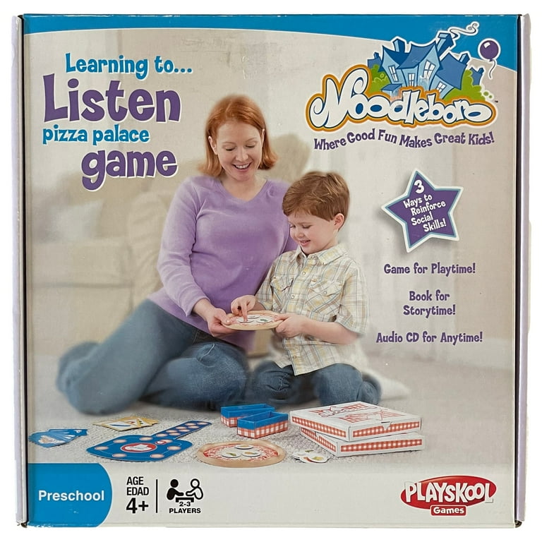 Playskool Noodleboro Learning to Listen Pizza Palace Preschool