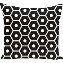 Simply Daisy Geometric Print Decorative Pillow, 16" x 16"