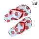 thumbnail image 1 of Chanclas para mujer, sandalias antideslizantes con punta abierta para baño, playa, piscina, fiesta, verano, sandalias frescas, rojo, talla 38 1 par Inevent AP1246-08, 1 of 7