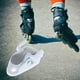 thumbnail image 1 of Hebillas para zapatos de patines, piezas duraderas, hebilla de montaje, zapatos de patinaje ligeros, hebilla de , hebilla de patín para hombres y plata blanca DYNWAVEMX Hebilla de araña de skate, 1 of 8