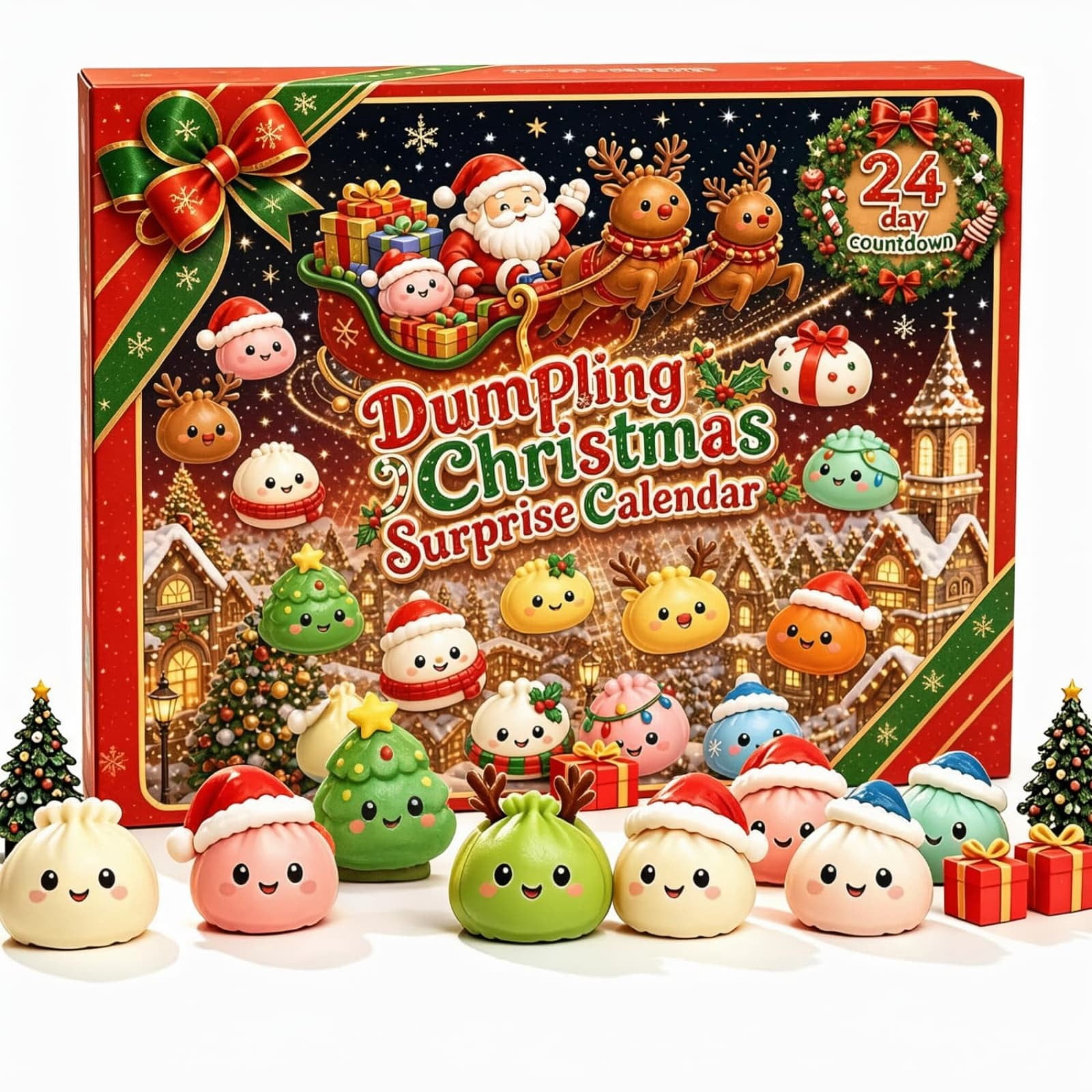 Dumpling Squishy, 2026 Squishy Dumpling Mystery Advent Countdown