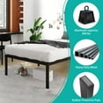 SUGIFT 14 inch Metal Platform Bed Frame Twin Size Heavy Duty Beds No