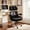 Black (PU Leather), variant on XIZZI Executive Office Chair, Oversized Computer Desk Chair with High Back, Ergonomic Elegant Design, Multi-Layer Memory Foam Cushion, Brown (Suede Leather)