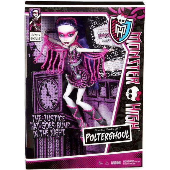Monster High Physical Deaducation Ghoulia Yelps Doll 2011 Mattel W2557