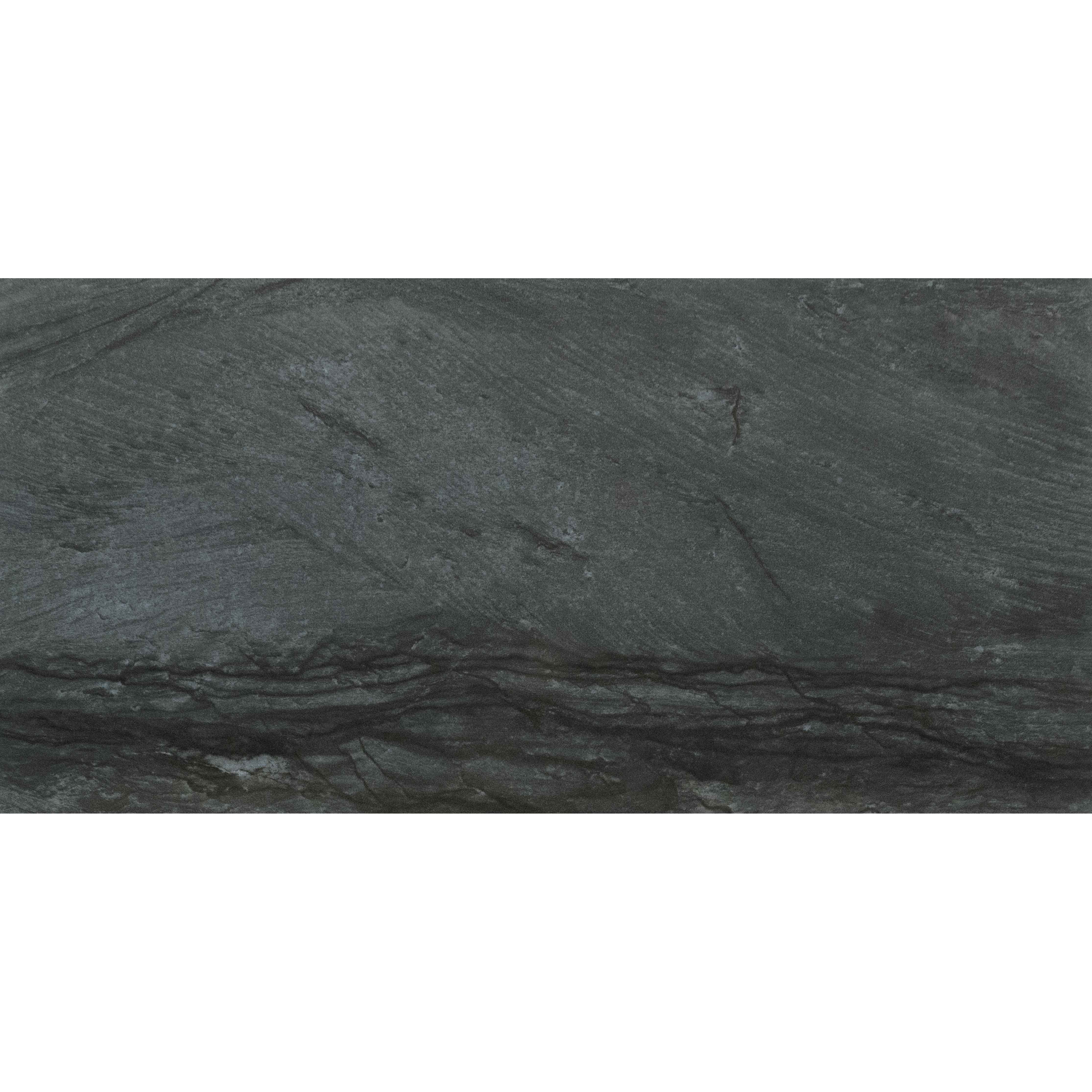 MSI Anastasia Anthracite 12 In. X 24 In. Polished Porcelain Floor And Wall Tile (16 Sq. Ft./Case)