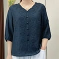 thumbnail image 2 of Clearance Sales Super Soft Wrinkle Free Button Down Shirts for Women Formal Work Dress Blouses Tops Womens Button Down Shirts Boyfriend Long Sleeve Oversized Blouses Tops, 2 of 5