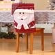 thumbnail image 1 of pstuiky Fundas navideñas para sillas, fundas para respaldos de sillas navideñas, fundas para sillas de restaurante, fundas para sillas desmontables y lavables, decoraciones para fiestas navideñas, 1 of 6