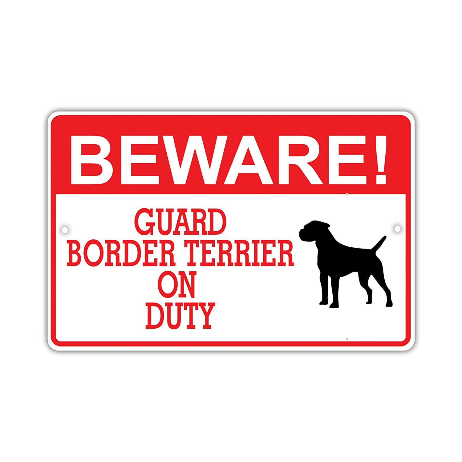 Beware Of Attack Scottish Terrier Rustic Sign SignMission Classic Decoration 