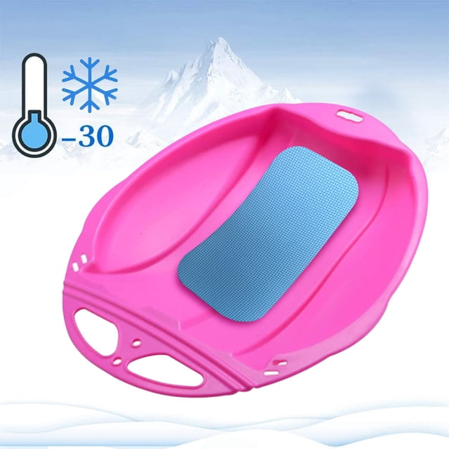 RKSTN Sand Slide Ski Board with Warm Pad Pink Travel Essentials