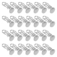 thumbnail image 1 of ColoMX 100 piezas de arete con arete con pendientes redondos de aretes simples para mujeres pendientes clip, 1 of 8