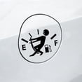 thumbnail image 4 of Etiquetas engomadas divertidas del coche Medidor de combustible Calcomanía vacía Alto consumo de gas yeacher Pegatinas, 4 of 5