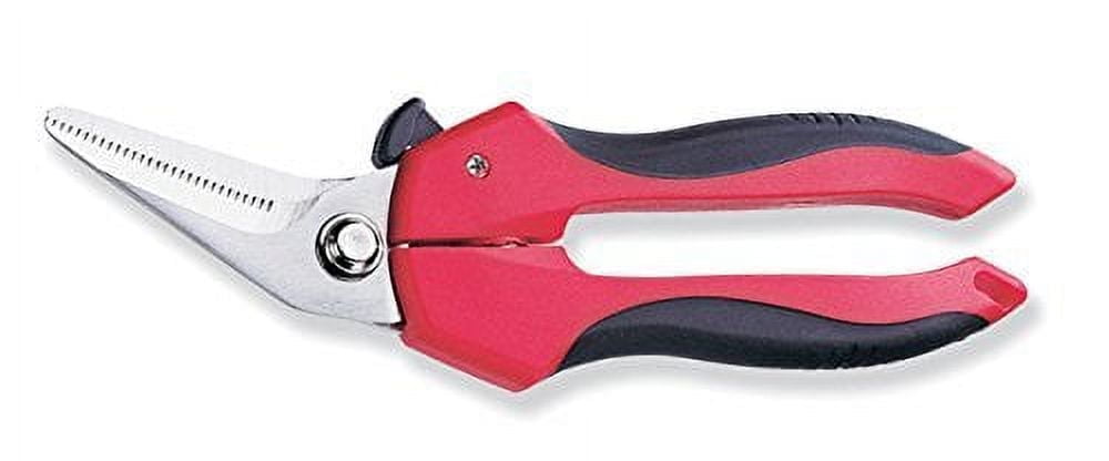 Ascend Tools 7-1/2 inch Medium Duty Professional Spring Loaded Multipurpose Straight Edge Shears